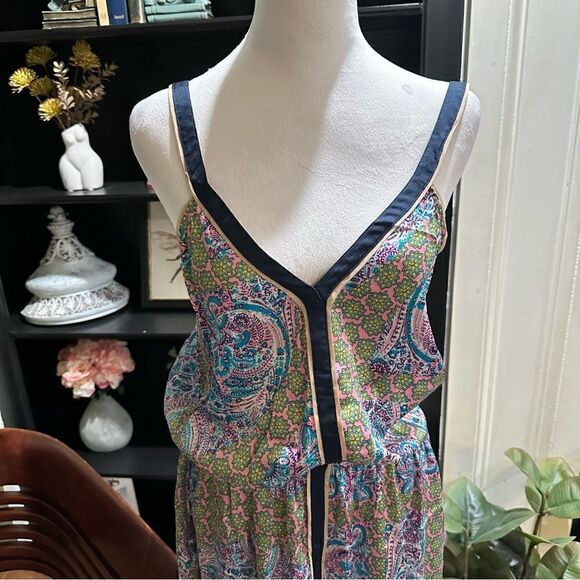 Juicy Couture Imperial Boho Starflower Maxi Dress In Bardot Size 4 - Picture 3 of 15